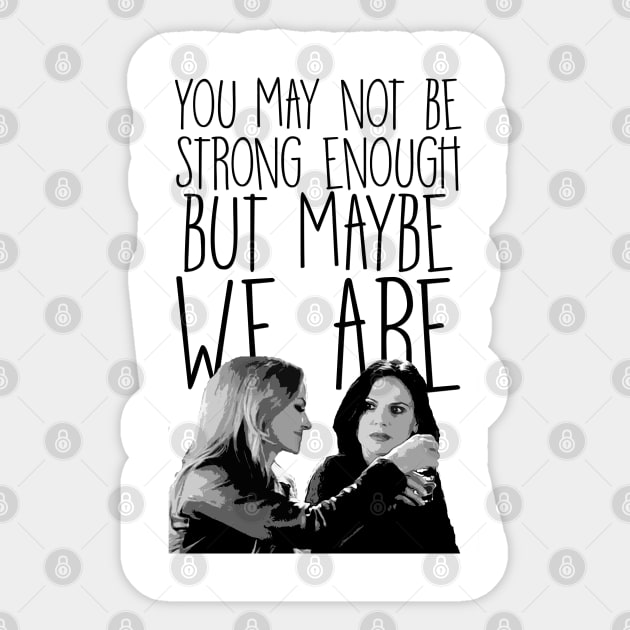 Swan Queen Sticker by samaritan100